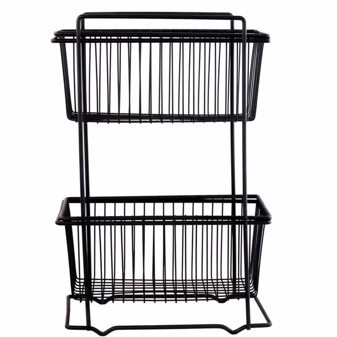 سبد سیب زمینی و پیاز مدل دو طبقه بسیار ضخیم 