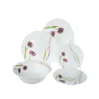 سرویس غذاخوری 26 پارچه آیروپال مدل لورنزو 6 نفره گلدار