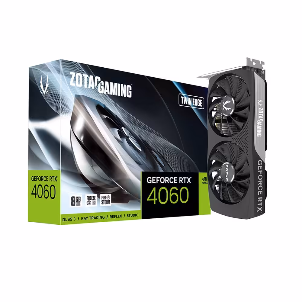 کارت گرافیک زوتک ZOTAC RTX 4060 Twin Edge 8GB