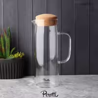 پارچ درب چوب پنبه پیرکس (بروسیلیکات) پروتی ترکیه Perotti Ringo 1500ml