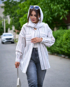 مانتو اسپرت زنانه لنین مدل سروین