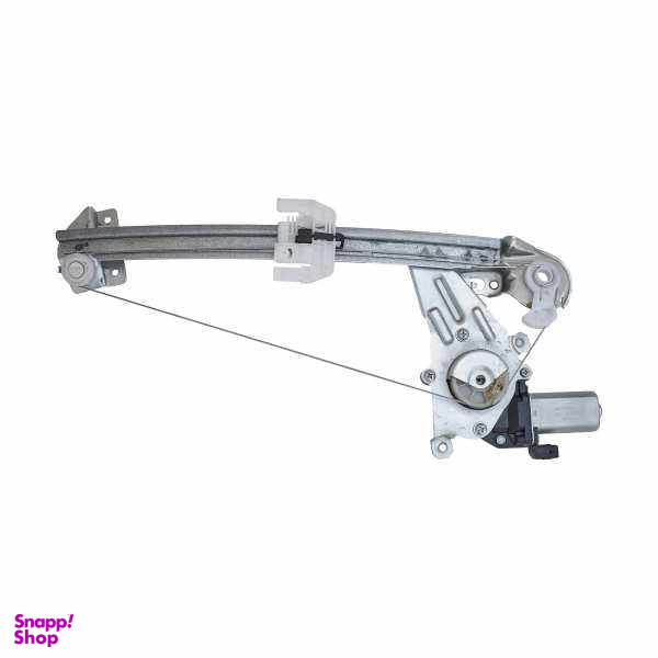 مجموعه شیشه بالابر برقی چپ عقب ایساکو مدل I500 مناسب برای پژو 206 تیپ 5