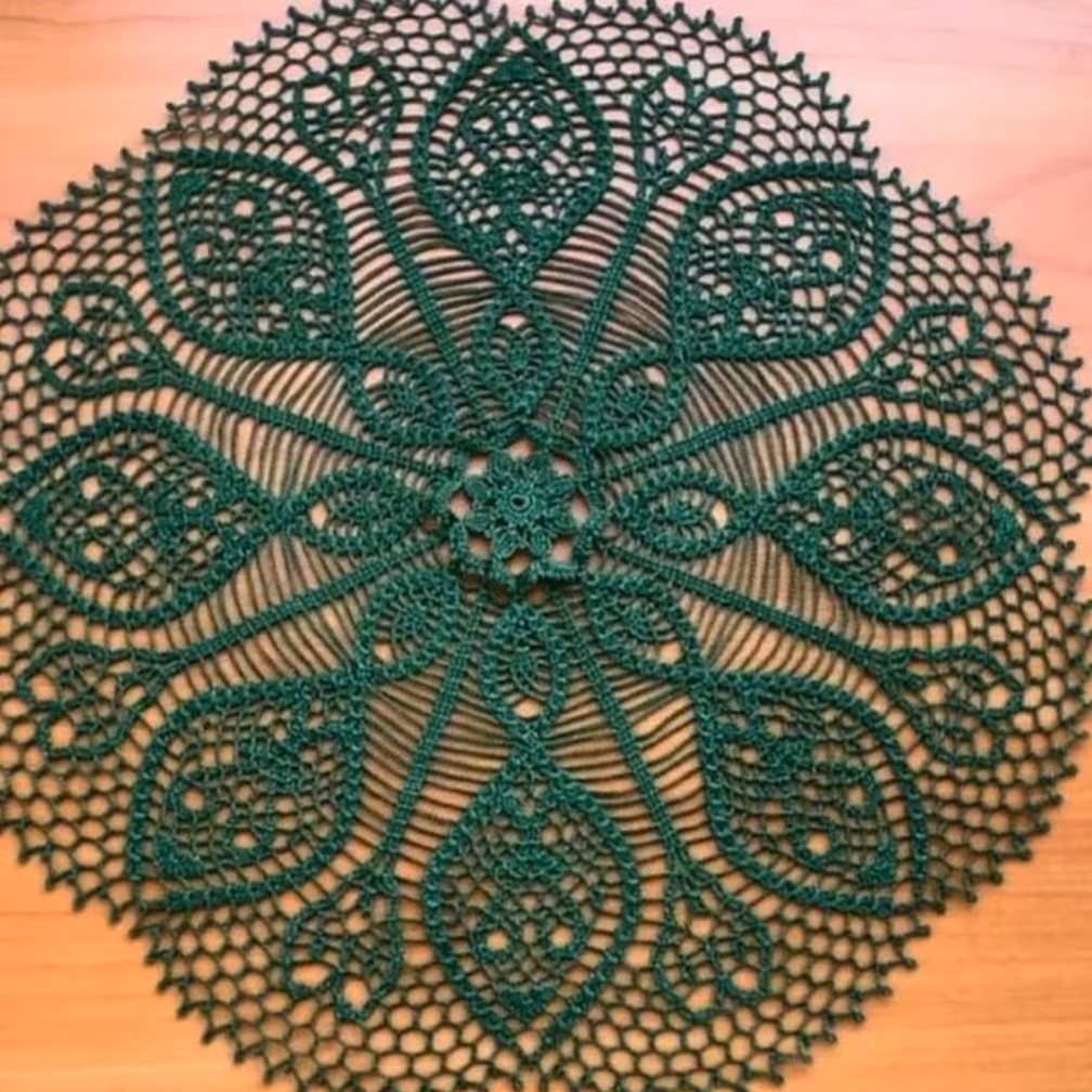 رومیزی طرح برجسته