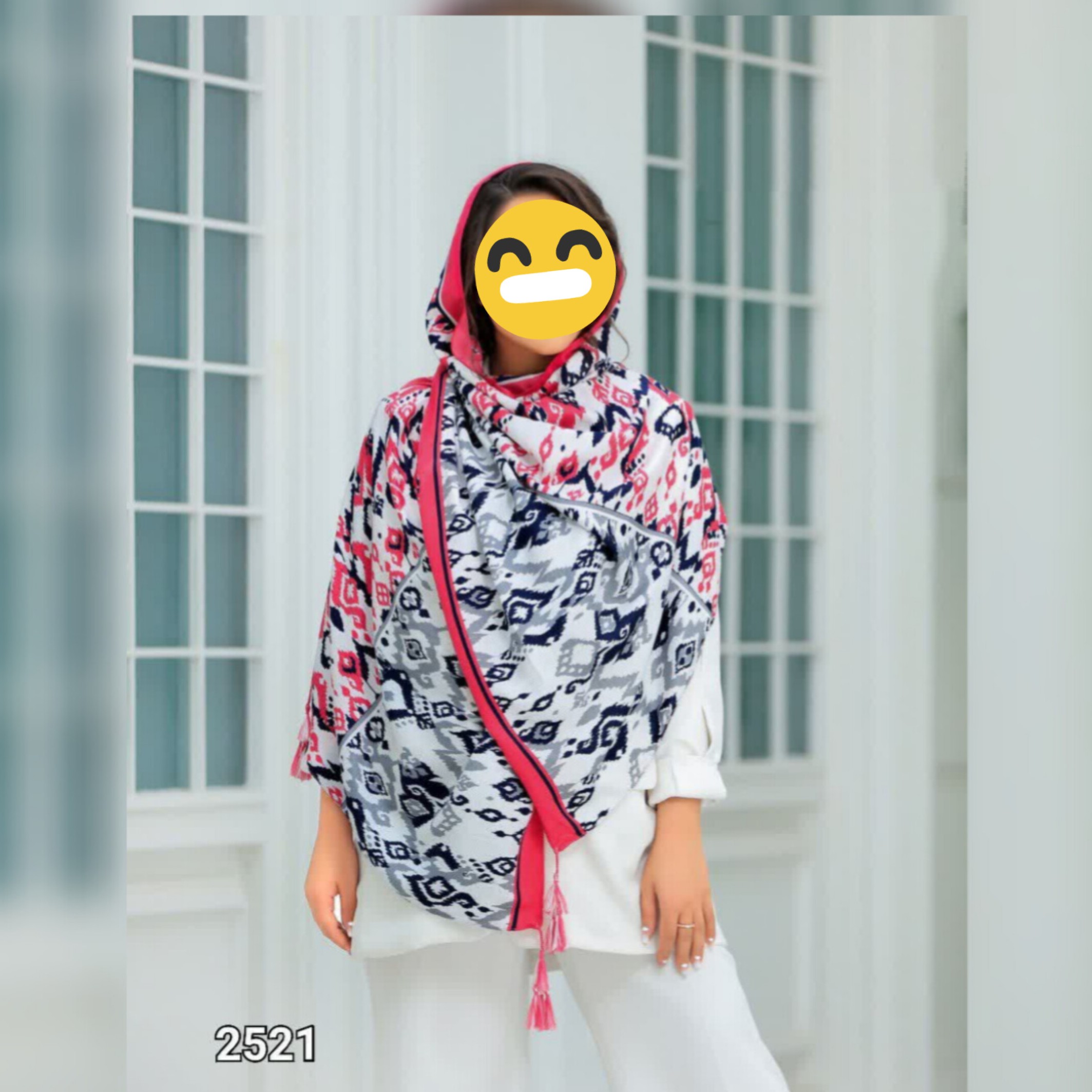 شال نخی منگوله داره بهاره بسیار شیک
