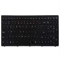 کیبرد لپ تاپ لنوو Ideapad S500s-Z510P-Z500P_Flex2-15D مشکی با بک لایت با فریم