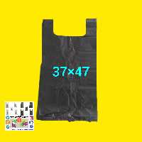 پلاستیک زباله دسته دار[47×37(سایز 3 کیلویی)] بسته ی 1کیلویی 