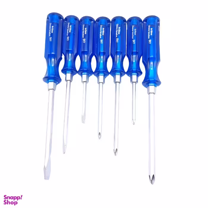 پیچ گوشتی اسکای مدل 7cs مجموعه 7 عددی