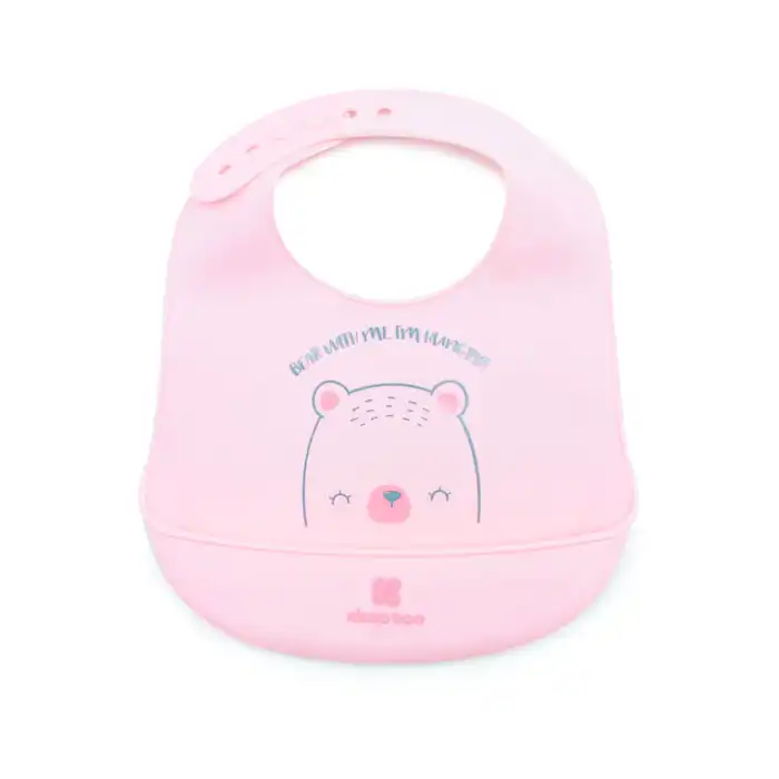 پیشبند سیلیکونی کیکابو Kikkaboo محفظه دار خرس