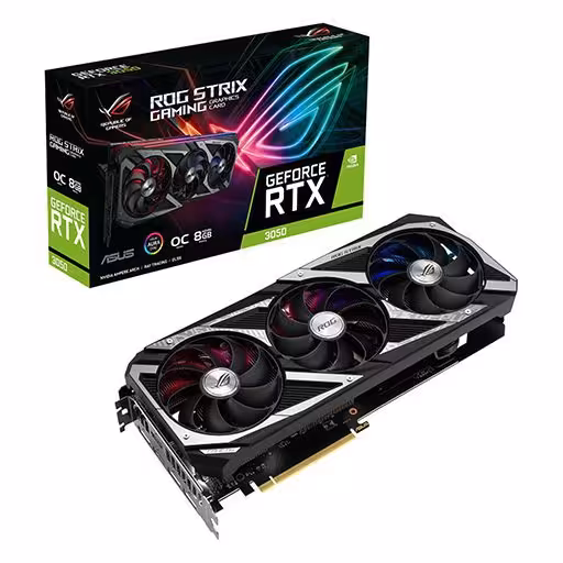 کارت گرافیک ایسوس ROG Strix RTX 3050 8GB