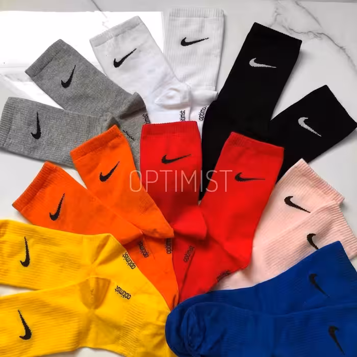 کالکشن 8 جفتی نایک ساقدار اسپرت نخ پنبه