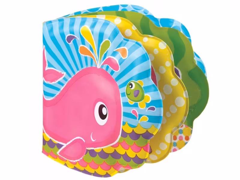 کتابچه حمام طرح نهنگ  playgro کد 184165