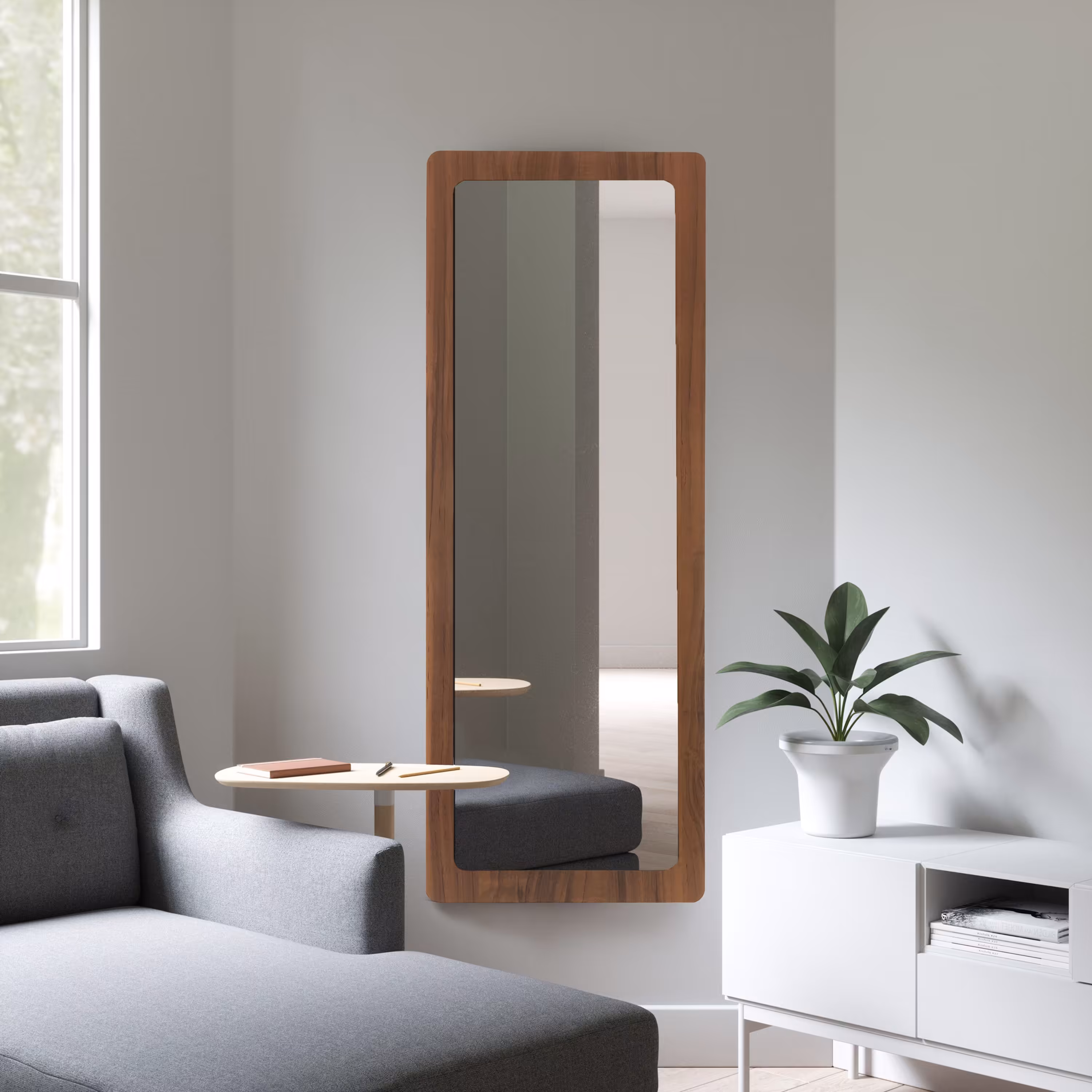 آینه قدی الف مدل نوستالژی