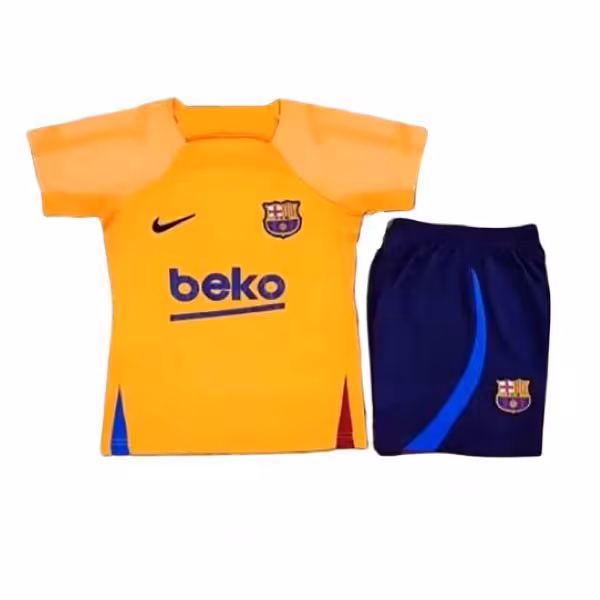 کیت تمرینی بچه گانه بارسلونا 2023