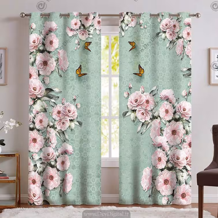 پرده مدرن و شیک برای اتاق خواب PK-4975