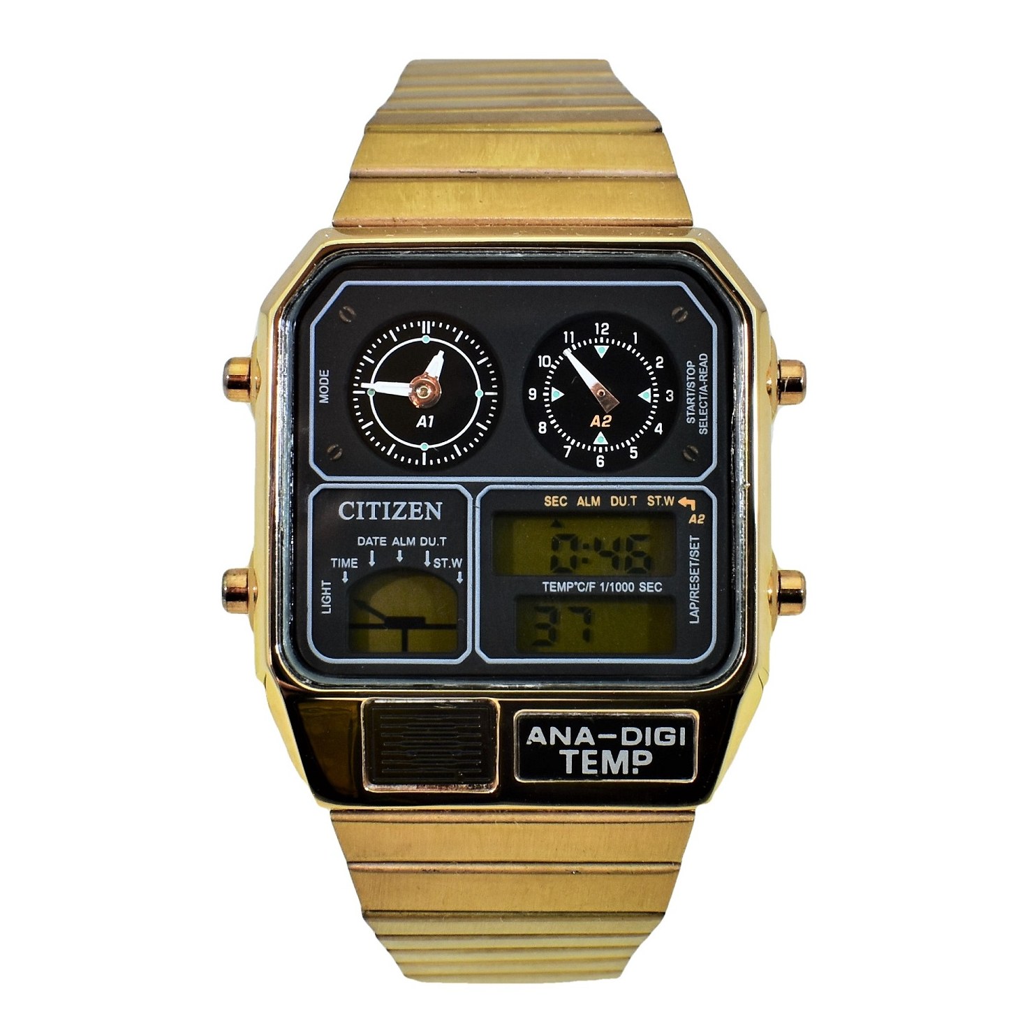 ساعت سیتیزن هیدرولیک حرارتی CITIZEN GN 4D1020468 رنگ رزگلد