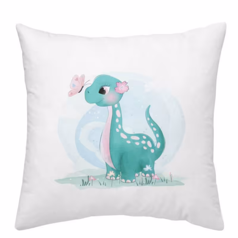 کاور کوسن کودک مدل دایناسور مهربان