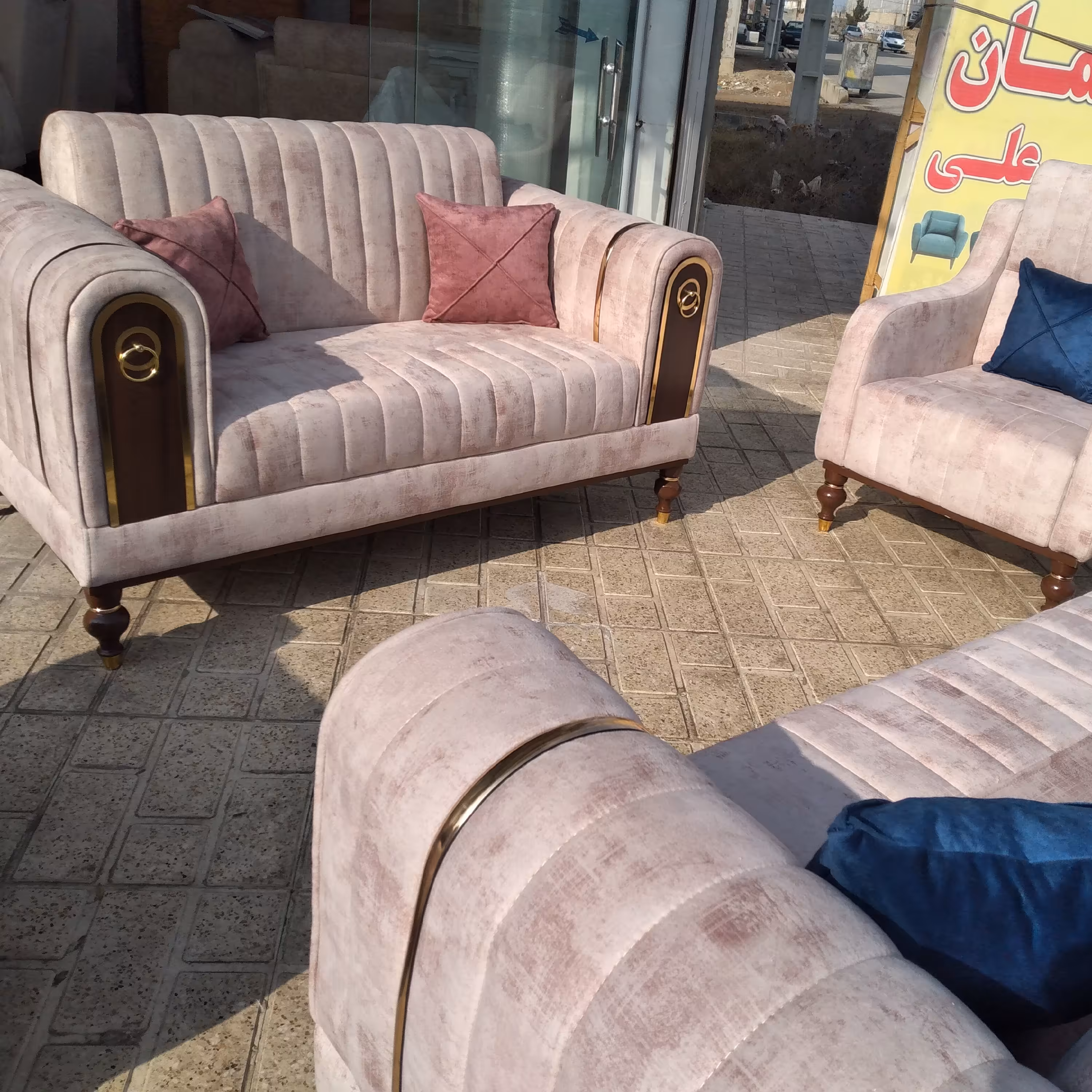 مبل راحتی مدل 7 نفره نگین