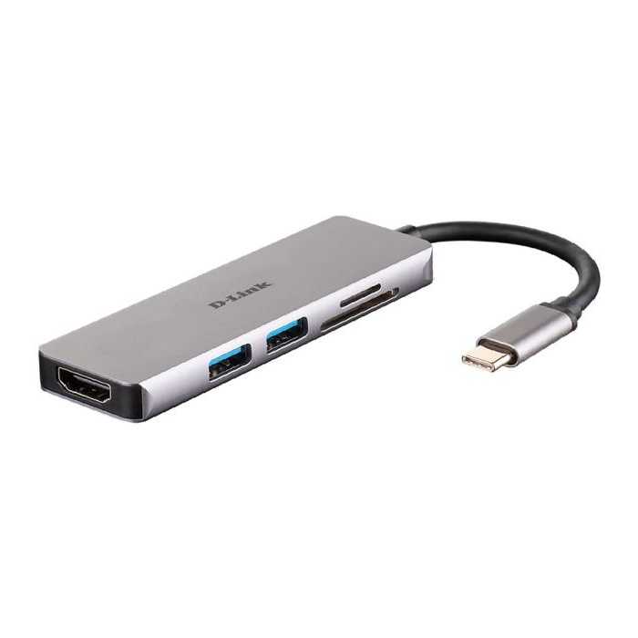 هاب 5 پورت USB-C دی-لینک مدل DUB-M530