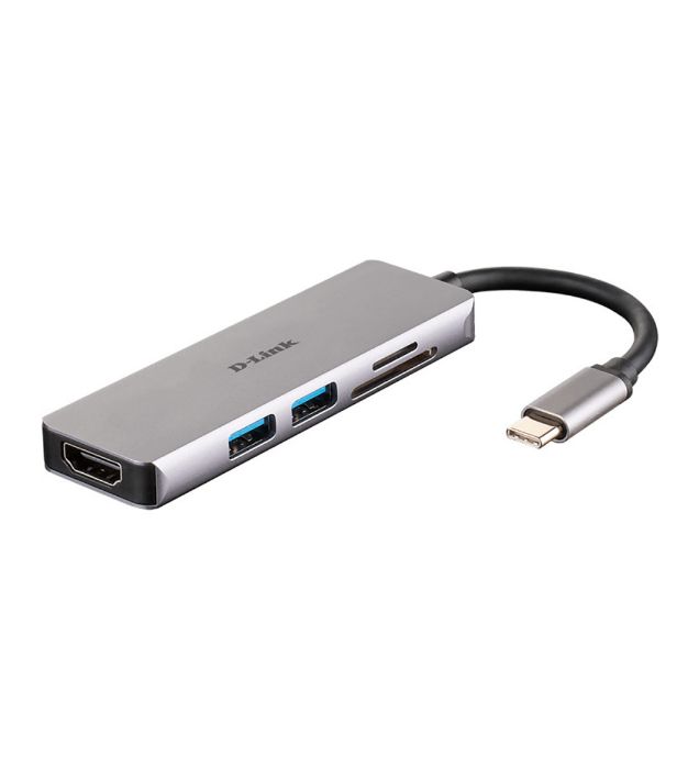 هاب 5 پورت USB-C دی-لینک مدل DUB-M530