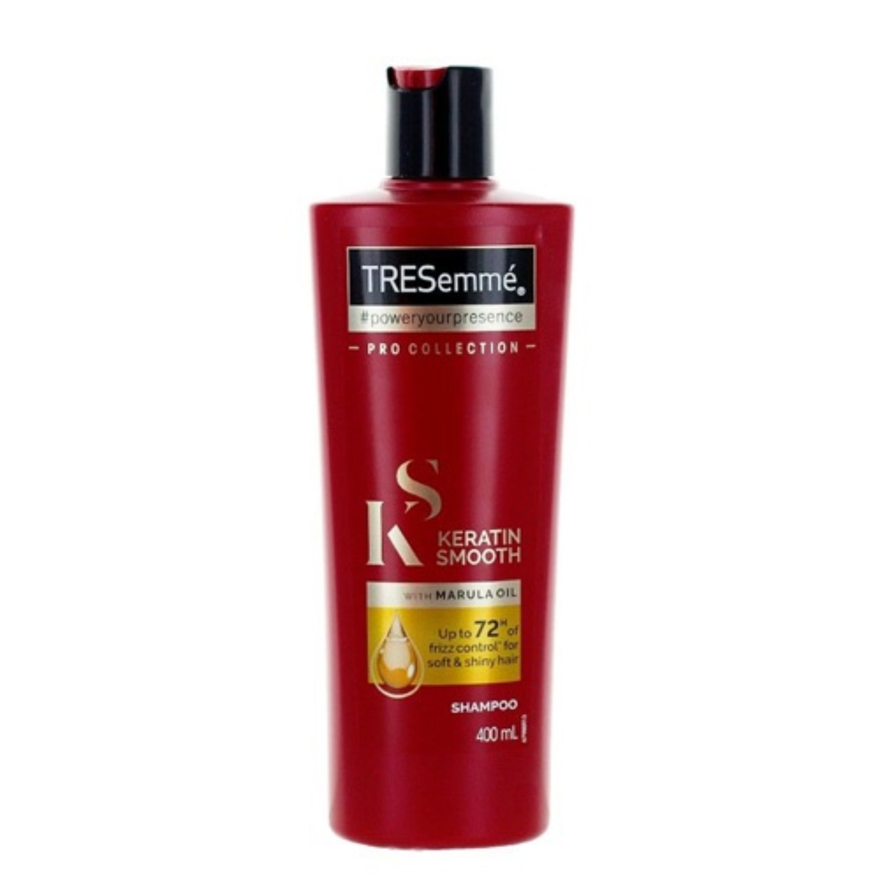 شامپو تخصصی کراتین ترزمه قرمز 400 میلی لیتر TRESemme