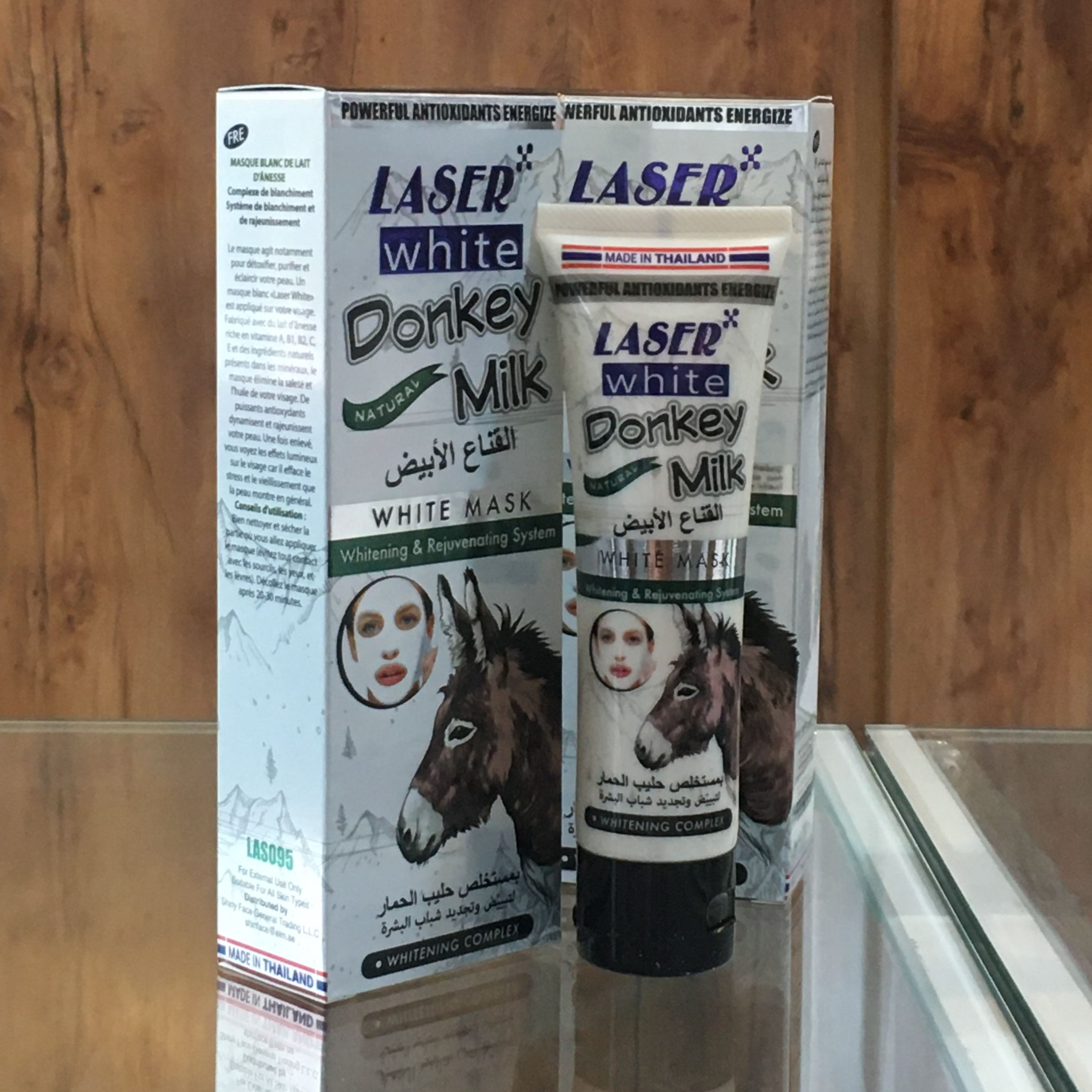 ماسک سفید کننده شیر الاغ