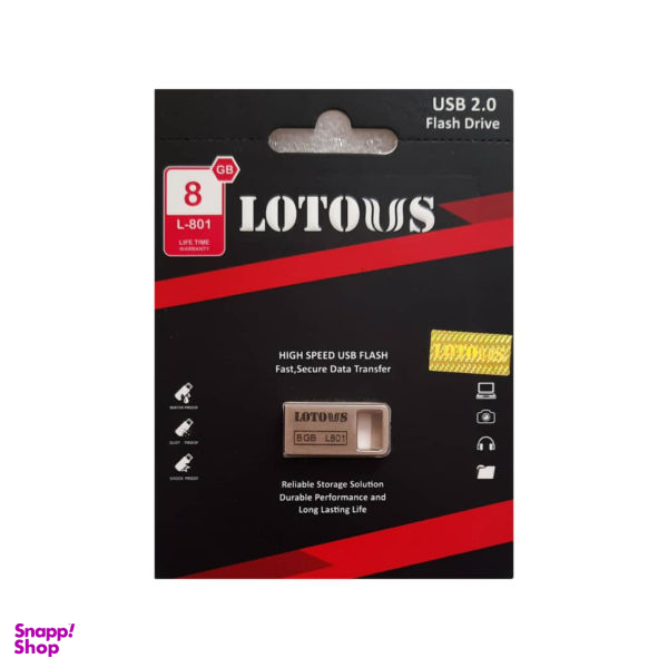 فلش مموری لوتوس مدل L801 ظرفیت 8 گیگابایت