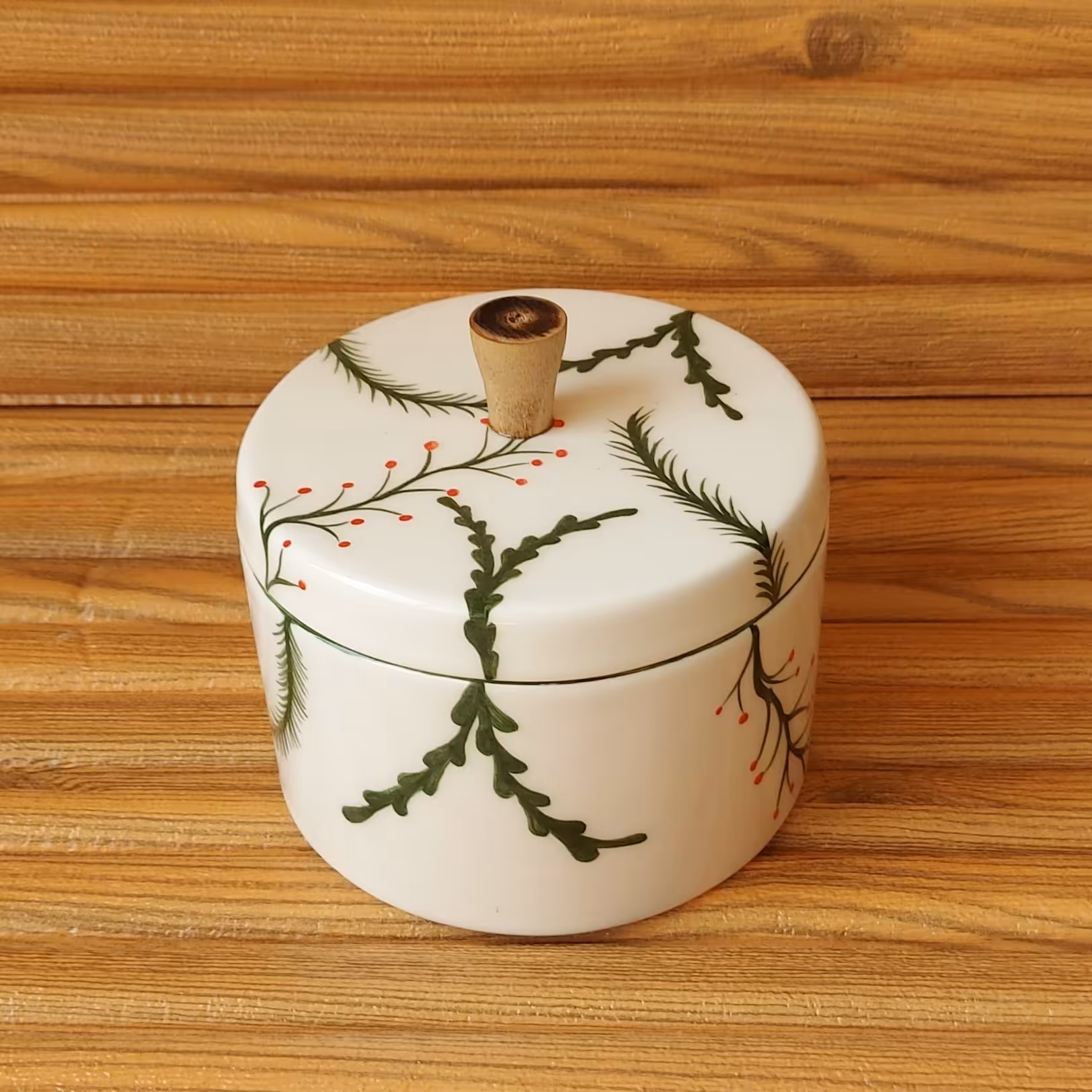 شکلات خوری  سرامیکی طرح کاج