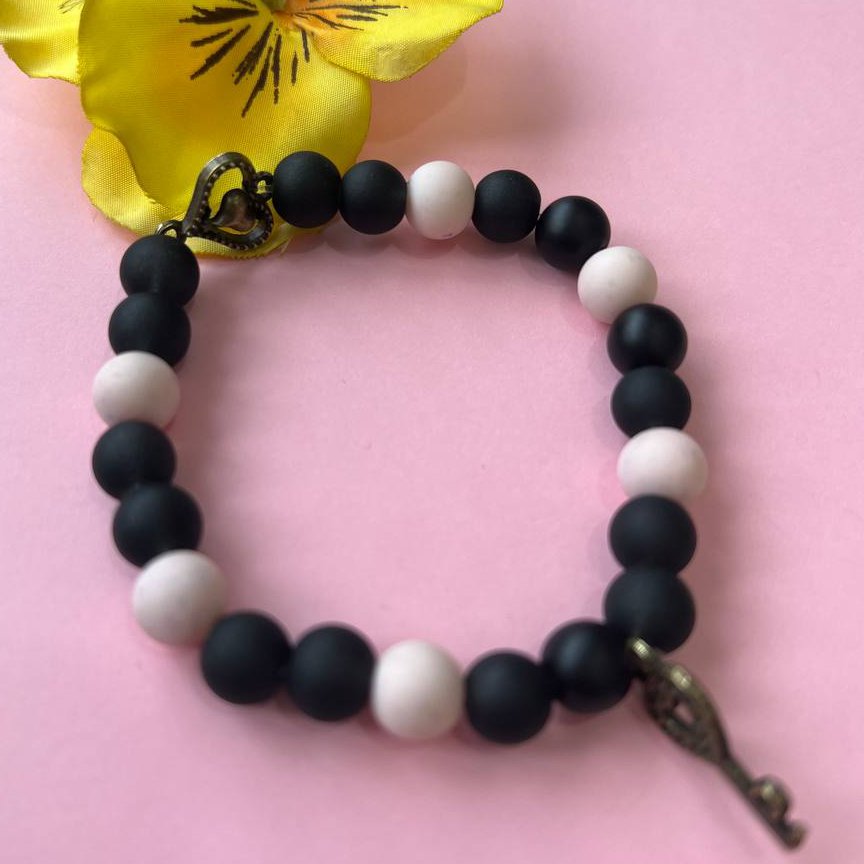 دستبند قلب و کلید