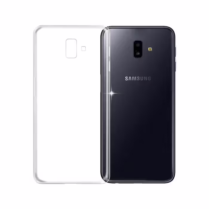 قاب ژله ای شفاف گوشی سامسونگ Samsung J6 Plus مدل Clear TPU