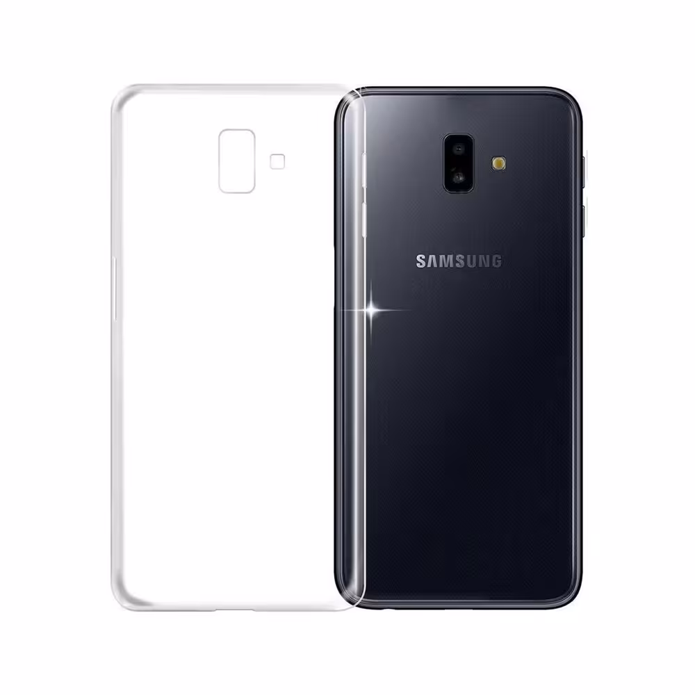 قاب ژله ای شفاف گوشی سامسونگ Samsung J6 Plus مدل Clear TPU