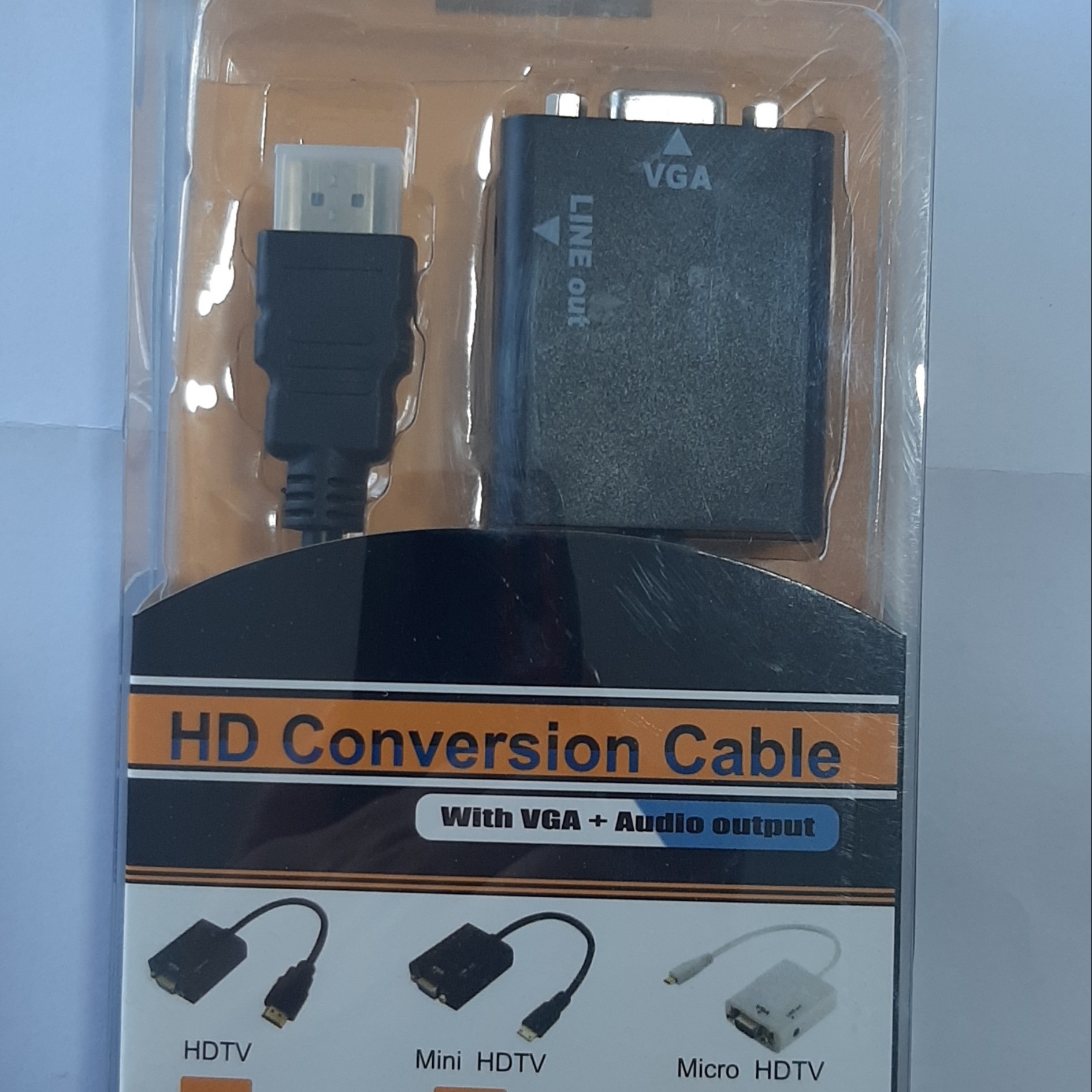 رابط VGA به HDMI رابط کامپیوتر به تلوزیون