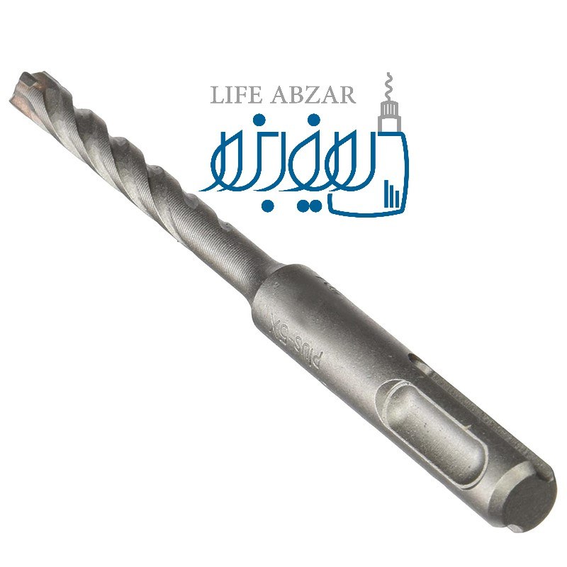 مته چهار شیار بوش  الماسه سایز 8 میلیمتری مجموعه 2عددی