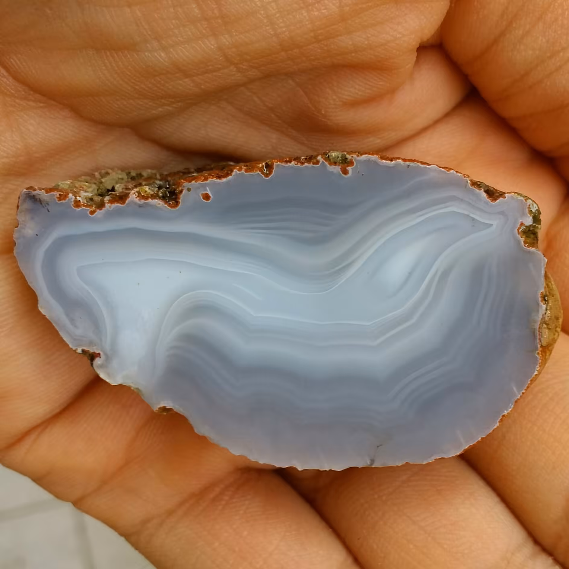 اسلایس سنگ راف عقیق سلیمانی سه بعدی بسیاار خااص محشرر 100 در 100 طبیعی شاهکار خلقت دیدنی