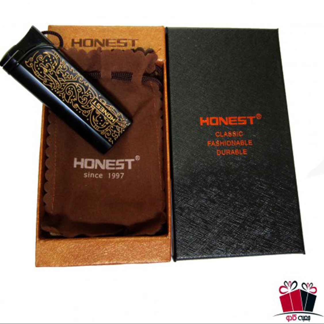 فندک حکاکی شده HONEST مدل NH8177