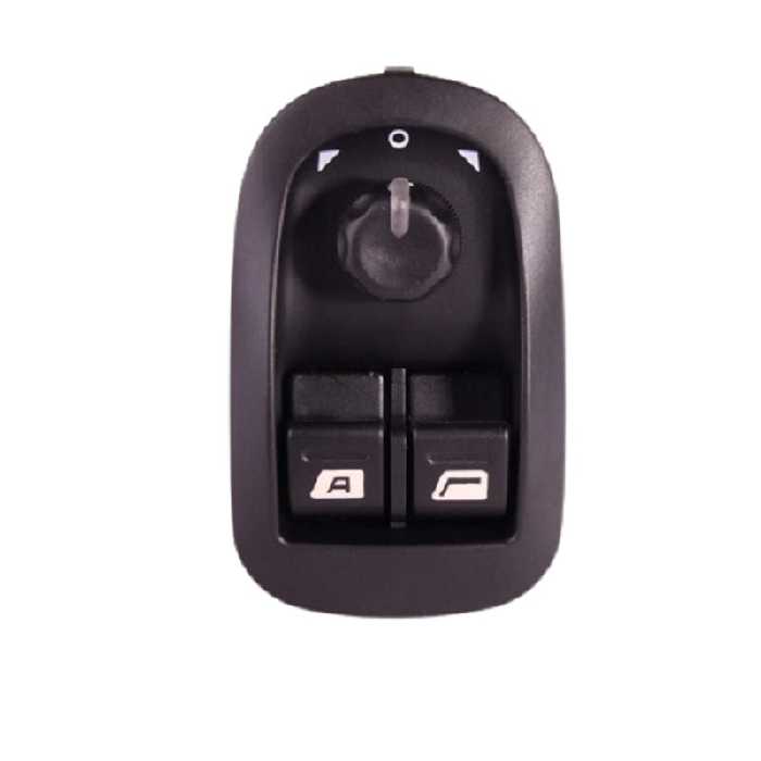 کلید بالابرو تنظیم آینه پژو 206(دو سوکت)تیپ 5-برند یدک لوکس(پس کرایه)