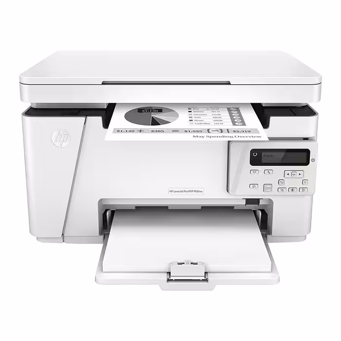 قیمت و خرید پرینتر سیاه و سفید 3 کاره لیزری اچ پی LaserJet Pro MFP M26nw | یاس ارتباط