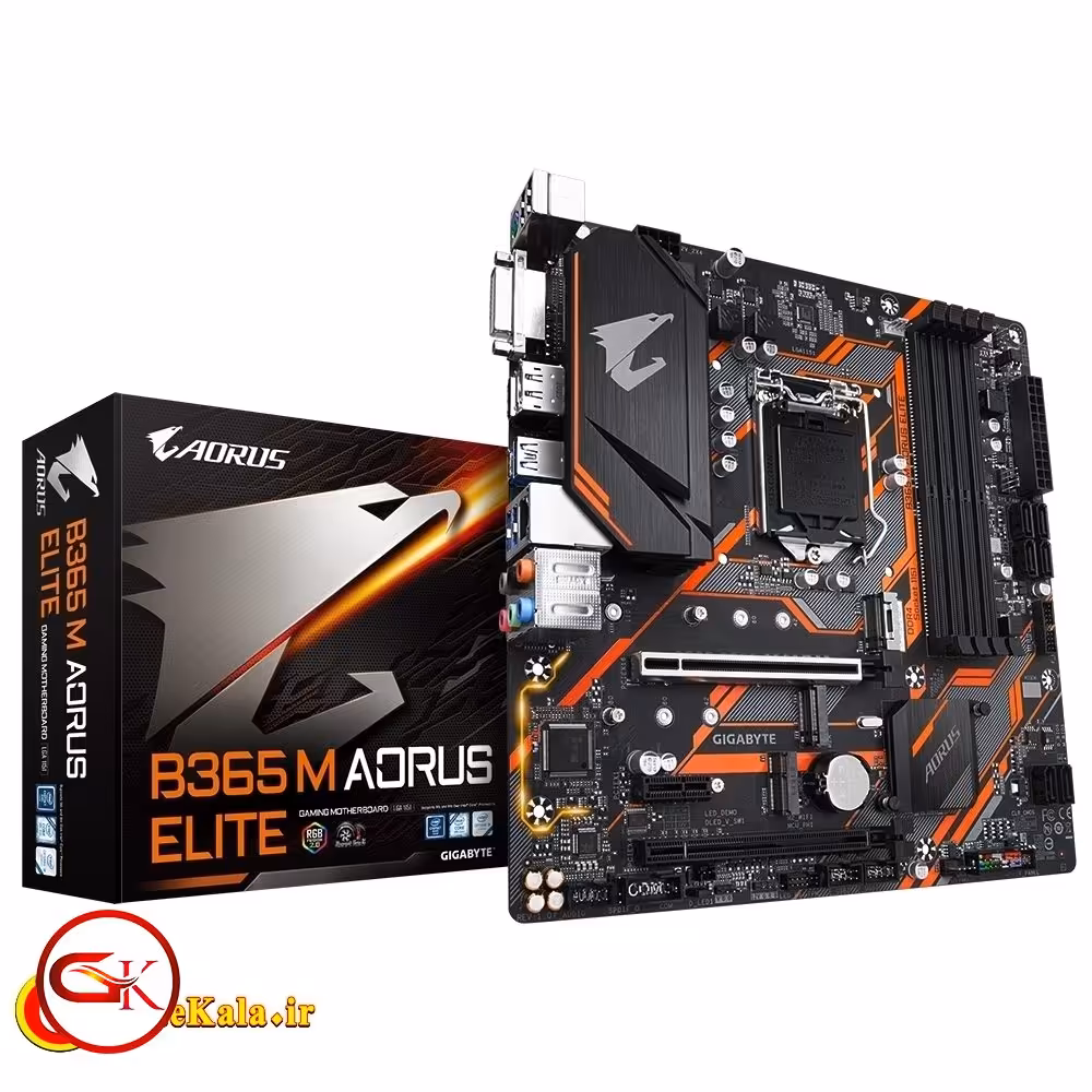 خرید و فروش مادربرد Gigabyte B365 M AORUS ELITE با سوکت LGA 1151