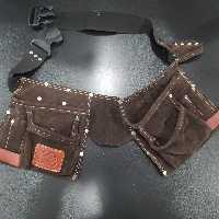 کیف کمری ابزار ایران پتک طراحی شده از چرم طبیعی طراحی و دوخت مناسب با دوام و کارایی بالا مدل و قلو ساخت ایران ایران پتک