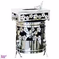 ست سطل زباله و دستمال کاغذی سالی نو کد 80025S