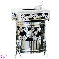 ست سطل زباله و دستمال کاغذی سالی نو کد 80025S