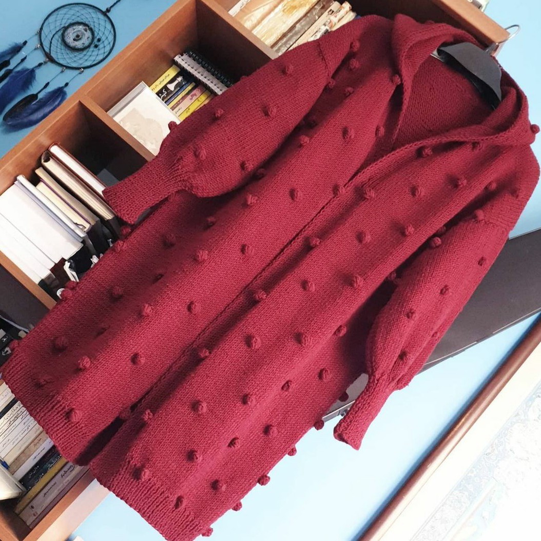 پالتو دستبافت زنانه