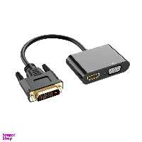 مبدل DVI به HDMI/VGA/Jack 3.5mm ایده مدل HT0101 کد 4415
