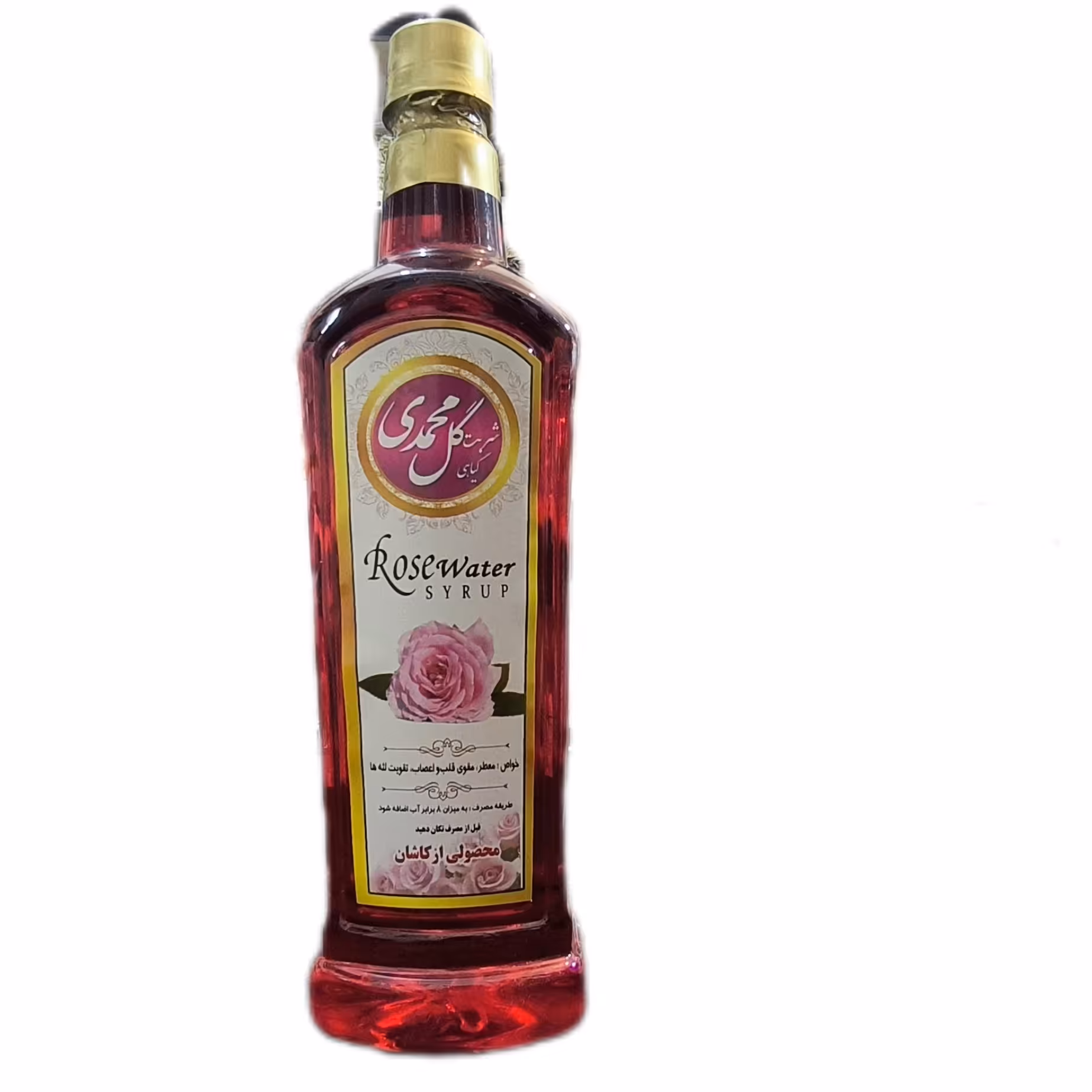 شربت گل محمدی کیفیت عالی وزن 1 کیلویی (پس کرایه)