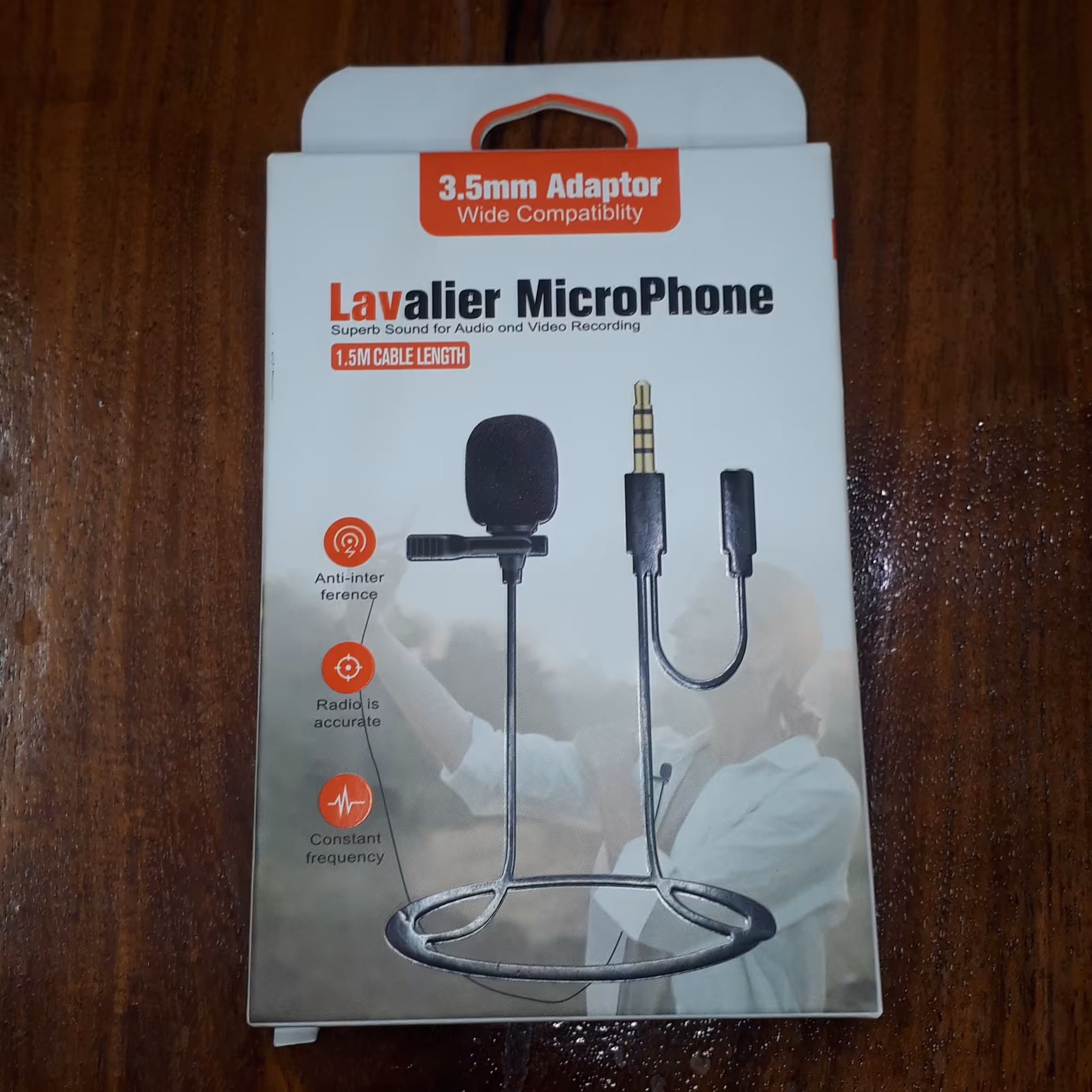 میکروفون یقه ای Lavalier مدل  Gl_142 