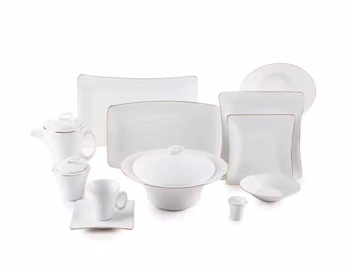 سرویس چینی 12 نفره زرین