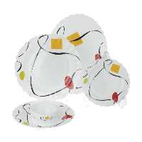 سرویس غذا خوری 25 پارچه آیروپال مدل شیوا