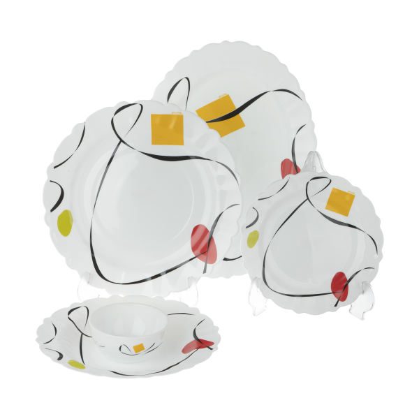 سرویس غذا خوری 25 پارچه آیروپال مدل شیوا