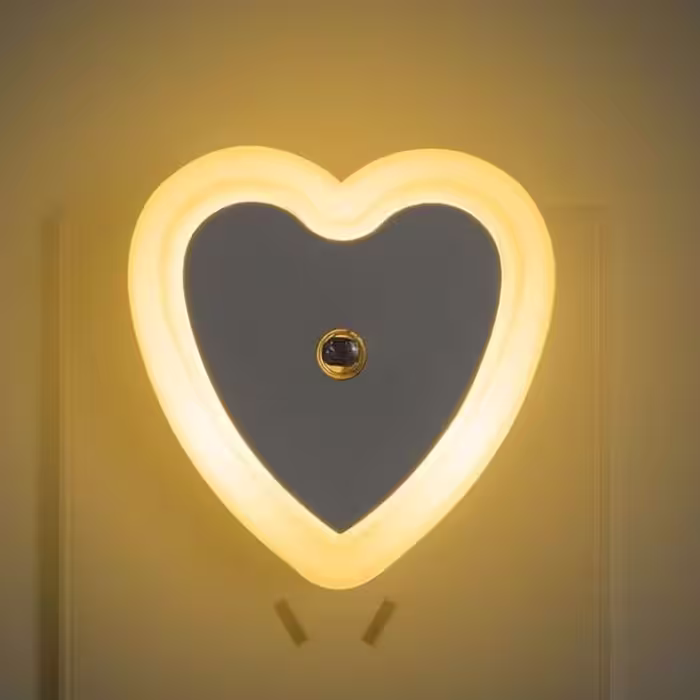 چراغ خواب سنسور دار Heart