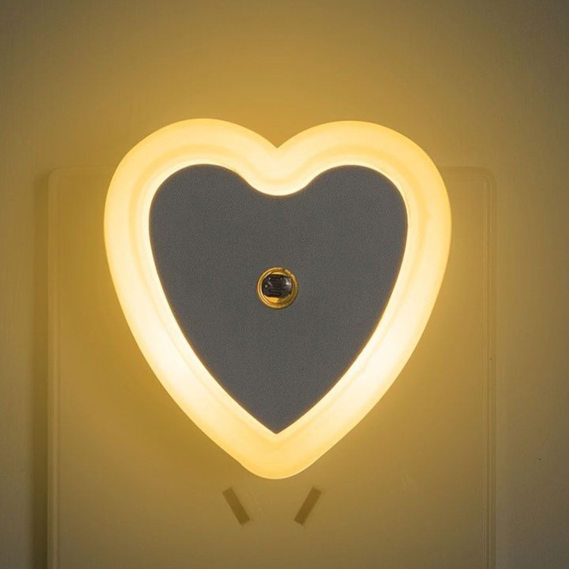 چراغ خواب سنسور دار Heart