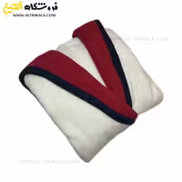حوله پالتویی کودک سلین طرح پسفیک سفید-قرمز سایز 4-5